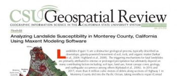 Front page of the 2020 Geospatial Review