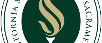 The seal of Sacramento State University