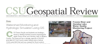 Front page of the 2006 Geospatial Review