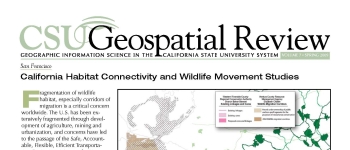 Front page of the 2009 Geospatial Review