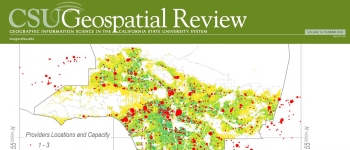 Cover of the 2023 Geospatial Review